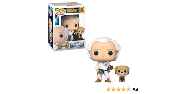 Back To The Future Doc and Einstein Pop 
