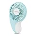 ZUtta-Tech Small Pocket Personal Fan Mini Size with 2-Speed Portable Hand Held Electric Cooling Fan for Women Kids Home Office Outdoor Travel Camping Makeup USB Rechargeable Battery Operated