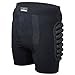 Soared 3D Protection Hip Butt EVA Paded Short Pants Protective Gear Guard Impact Pad Ski Ice Skating Snowboard Black XXS