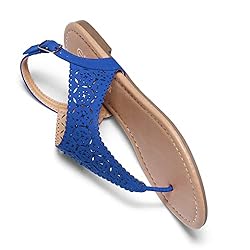 DREAM PAIRS Medinie Womens Rhinestone Casual Wear