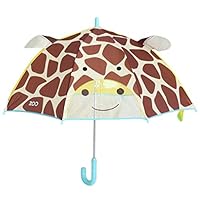 Prettyia Children Umbrella Animation Creative Long-Handled 3D Ear Modeling Kids Umbrella - Giraffe, 60cm