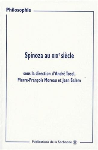 Spinoza au XIXe siècle