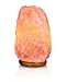 2 Pack - Natural Himalayan Rock Salt Lamp 6-7 lbs with Wood Base, UL Approved Electric Wire, with Dimmer & Bulb