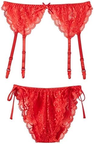 red lace garter