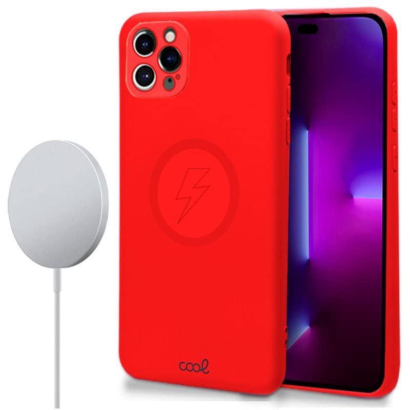 Cool Case for iPhone 14 Pro Magnetic Cover Red