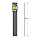 TecUnite 360 Pieces HB Black Refills Mechanical Pencil Refills, 30 Tubes (0.7 mm)