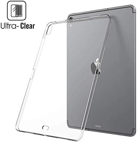 [Original] Delhisalesmart for Apple iPad Pro 2018 11 inches Ultra Thin Soft TPU Silicone Protective Back Cover for Apple iPad Pro 2018 11 Inches