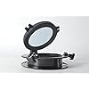 Amarine-made-Boat-Yacht-Round-Opening-Portlight-Porthole-10-Replacement-Window-Port-Hole-ABS-Clear-Tempered-Glass-Black