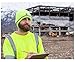Armorbilt Safety Beanie – Reflective High Visibility Yellow/Orange - Cold Weather Knit Hat – Perfect for Construction and Outdoor Safety situations, Running, Biking, Workwear Clothing (Yellow)