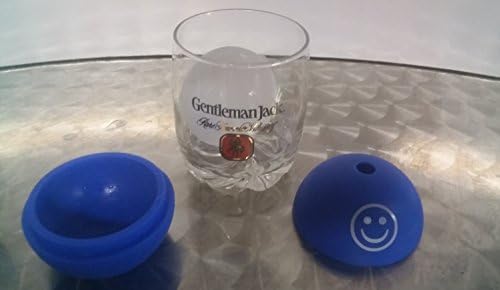 Happy Ice Balls 2 Pack 2.5 inch Perfect Whiskey Ice Spheres