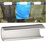 Snap Clamp 3/4 Inch X 4 Inches Wide For 3/4 Inch Pipe White 10 per Bag