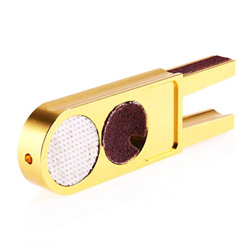 Cuppa billiards Multifunctional U-Shaped Pool Cue Tip Accessory Trimmer/Burnisher/Shaper/Tapper