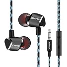 In Ear Headphones,COSPOR Magnetic Earbuds with Microphone, Noise Reduction Earphone for Smartphones(Grey)