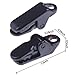 Warmshine 40pcs Small Clamp Tarp Sun Canopy Clamp Set Tarp Clamp Black Trap Clamp Pliers Pliers Claw Clasp Camping Clamp Tent Tight For Outdoor Use