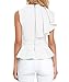 Shawhuwa Womens Sexy Asymmetric Ruffle Side Peplum Top Clubwear (X-Large, White)