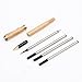 Chosin Ballpoint Pen Writing Set - Natural Wooden Ballpoint Pens - Luxury Elegant Gift Pen Set for Executive Signature Business Calligraphy with 3 Extra Replacement Ballpoint refills(black)