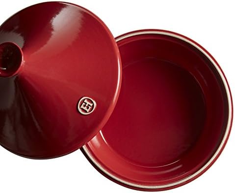 Emile Henry Eh349532 Tajine Céramique Rouge Grand Cru 3,5L Ø32 cm