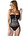 Women's Lace Crochet One-Piece Swimsuit Swimwear