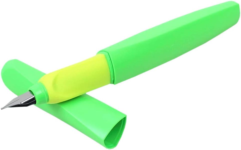 Pelikan Twist, Universal Fountain Pen for Right- and Left-Handed People Fountain Pen neon Green