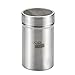 Cake Boss Stainless Steel Tools and Gadgets 1-Cup Powdered Sugar Shaker with Plastic Lid