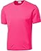 Joe's USA All Sport Neon Color High Visibility Athletic T-Shirts in Sizes XS-4XL