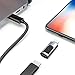 CONMDEX iOS Phone Xs to USB C Adapter 5V 2.4A with USB Data Block PD Fast Charge Type C to Phone XS Max Converter Charger Compatible with Phone Xs 8 8 Plus 7 7 Plus 6 7s Plus SE Connect MacBook