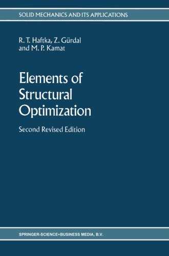 Elements of Structural Optimization (Solid Mechanics and Its Applications)-cover