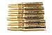 Lock and Load 30-Caliber Bullet Pen - Metal Refillable Brass Color - German Ink Swiss Refill (Trump)