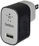 Belkin MIXIT Metallic Micro USB Home and Wall Charger (2.4 Amp / 12 Watt), Gray