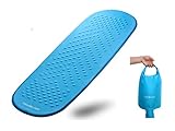 TREKOLOGY Self Inflating Camping Pad Sleeping Mat in Air Pump Dry Sack Bag - Compact Lightweight Camp Sleep Pad, Inflatable Roll Up Foam Bed as Tent Pads, Hammock Mats