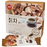 Korean Kudzu (Arrowroot) Drink Mix 칡차 Traditional Herbal Powder Made with Kudzu Root | Instant Stick Packs for Easy Hot Brew | Naturally Caffeine-Free | DAHLORE (Kudzu)