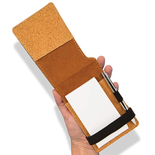 Mini Notepad, Airplane Altimeter, Personalized Engraving Included (Cork)