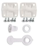 Coleman Cooler Plastic Hinge Set & Standard Drain Plug Assembly Combo/Bundle
