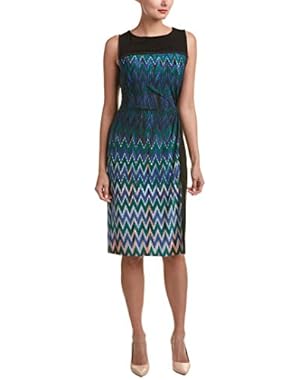 Womens Elektra Sheath Dress, XS, Green