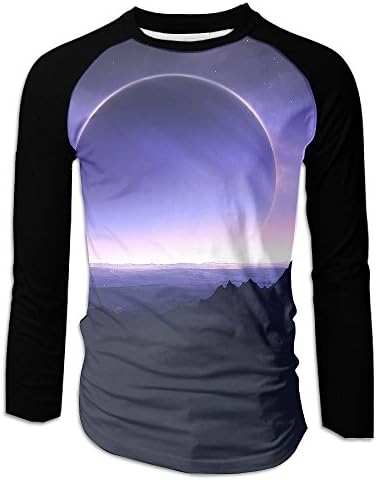 Virtual Mirror World Mens Stylish Long Sleeve Raglan T-Shirt