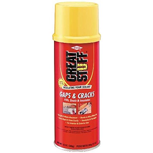 DOW CHEMICAL 157901 Great Stuff Expanding Spray Foam Sealant, 12 oz