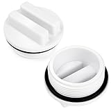 XtremepowerUS 1.5" Pool Plug Cap, Swimming Pool Return Line Winter Plug w/O-Ring