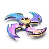 TOYK Spinner Fidget Toys the Anti-Anxiety 360 Spinner Helps Focusing Toys [3D Fidget] Premium Quality EDC Focus Toy for Kids and Adults, Stress Reducer Relieves ADHD Anxiety (Colorful-17)