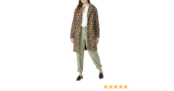 j crew leopard print coat