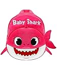 Baby Shark Backpack School Travel Toddlers Pink