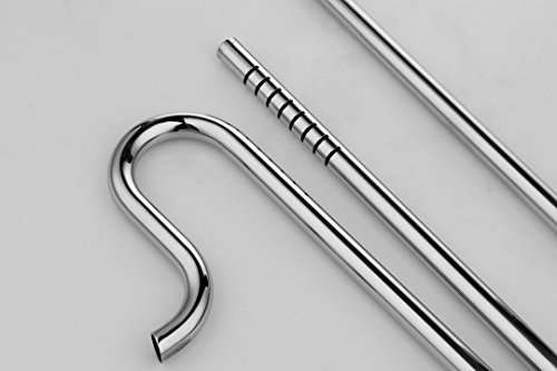 JARDLI Metal Lily Pipe Stainless Steel Inflow Outflow for Aquarium Planted Tank (13mm for 12/16mm (1/2'') Tube)