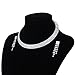 Flowergirl Bridesmaid Bridal Wedding Party 3-Row Rhinestone Necklace Earring Set