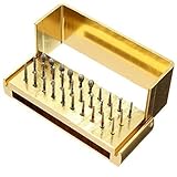 High Speed Diamond Bur Set with Aluminium Alloy Shelf