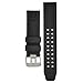 Luminox 3050, 3080, 3150 Strap Replacement Watch Band Black Silicone 23mm