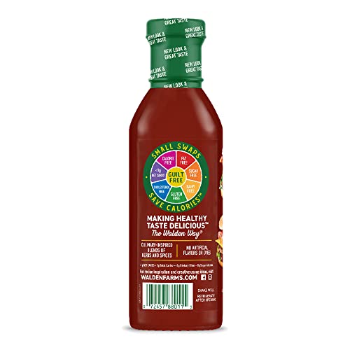 Walden Farms Ketchup 12 Oz. Bottle , Fresh & Delicious Salad Topping