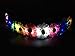 Festie Fever Light Up Hippy Flower Crown With LED (Rainbow)