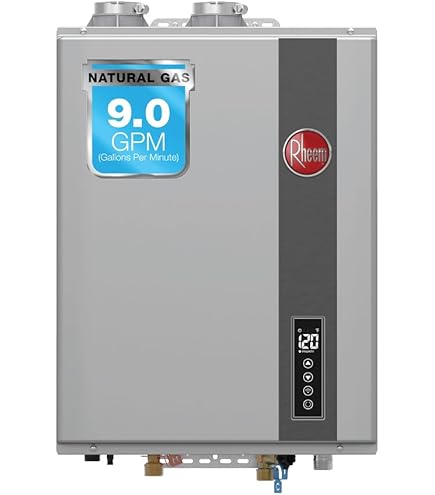 Rheem Prestige Condensing Tankless Outdoor Natural Gas Water