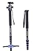 Koolehaoda Professional Camera Aluminium Monopod & Ballhead with Folding Three Feet Support Stand For DSLR Camera .Max Height :177cm / 69.7 inch.