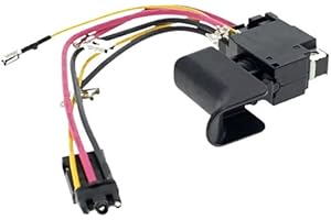 ZZTROPP Number 650760-0 6507600 Power Trigger Switch Assy Replaces For Makita XRJ04 DJR186 JR186D Cordless Reciprocating Saw 