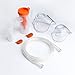 Upgraded Compressor Full Mask Kit Cool Mist Accessories Kit for Adults and Children